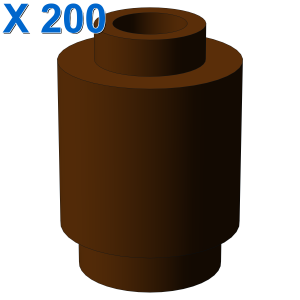 ROUND BRICK 1X1 X 200