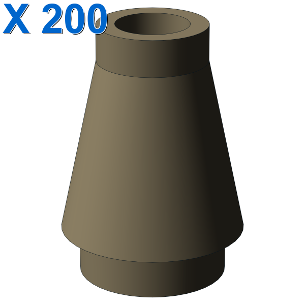 NOSE CONE SMALL 1X1 X 200