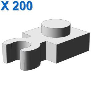 PLATE 1X1 W. HOLDER X 200