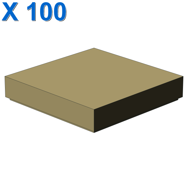 FLAT TILE 2X2 X 100