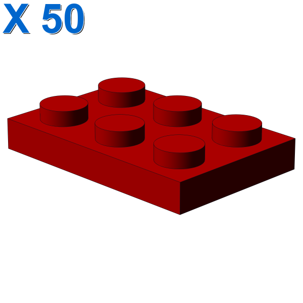 PLATE 2X3 X 50