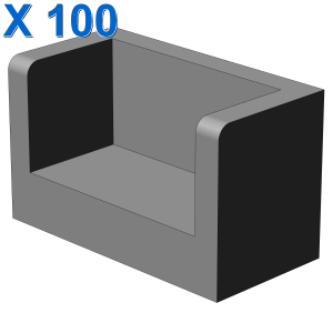 WALL DOUBLE CORNER 1X2X1 X 100