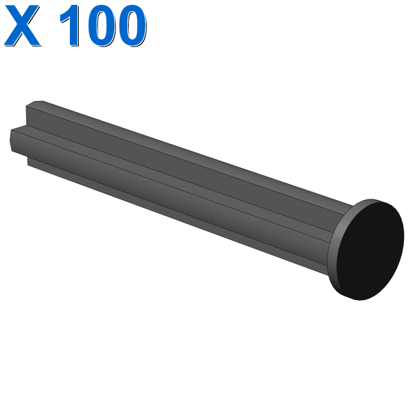 CROSS AXLE 4M WITH END STOP X 100