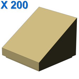 ROOF TILE 1X1X2/3, PC X 200