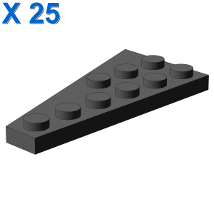 RIGHT PLATE 3X6 W. ANGLE X 25