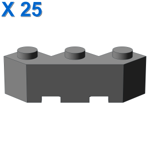 FACET BRICK 3X3X1 X 25