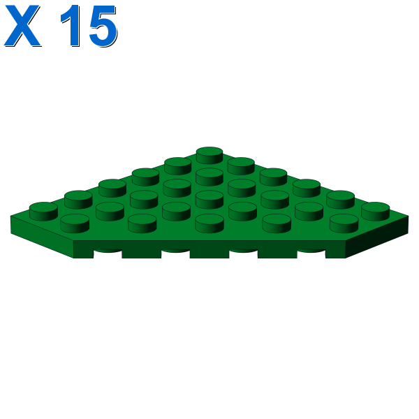 CORNER PLATE 6X6X45° X 15