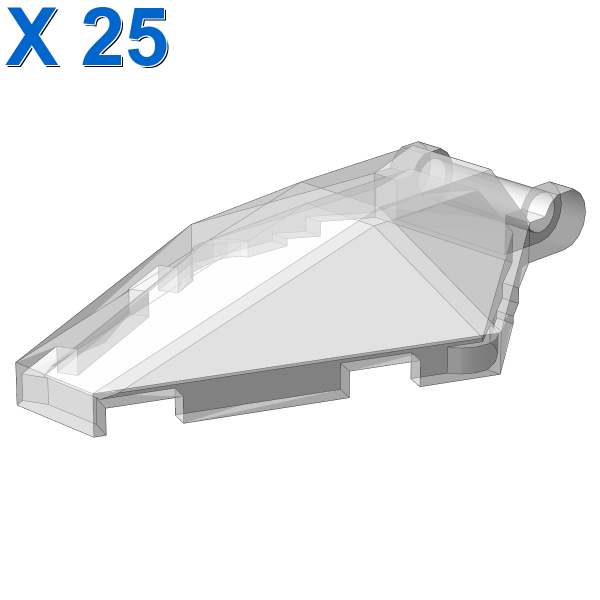 Windscreen 6 x 4 x 1 Hexagonal with Handle X 25