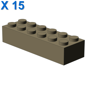 BRICK 2X6 X 15