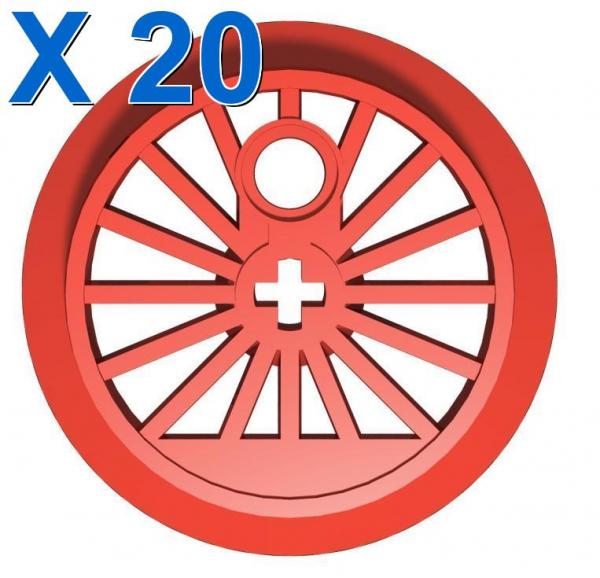 Train Wheel 37mm X 20
