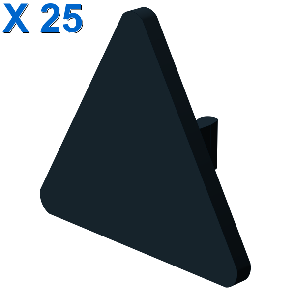 TRIANGULAR SIGN W. SNAP X 25