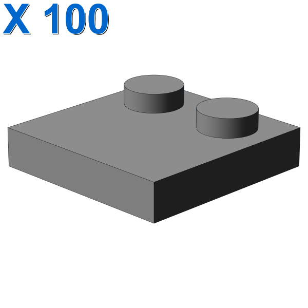 Tile 2 x 2 with 2 Studs X 100