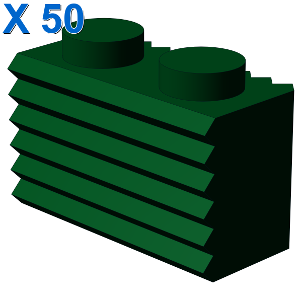 PROFILE BRICK 1X2 X 50