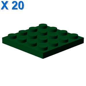 PLATE 4X4 X 20