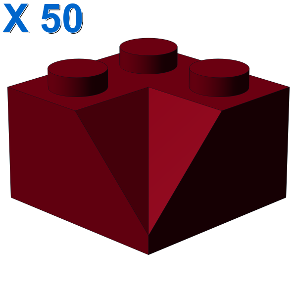 CORNER BRICK 2X2/45° INSIDE X 50