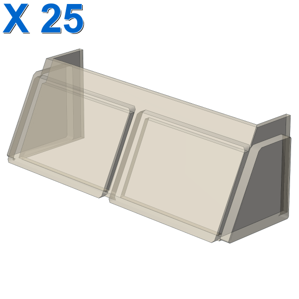 GLASS FOR WINDSCREEN 2X6X2 X 25