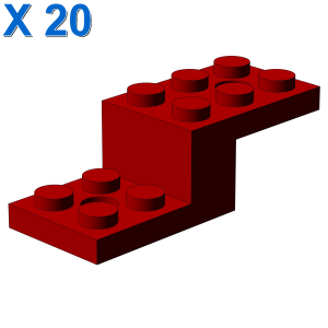 STONE 1X2X1 1/3 W. 2 PLATES 2X2 X 20