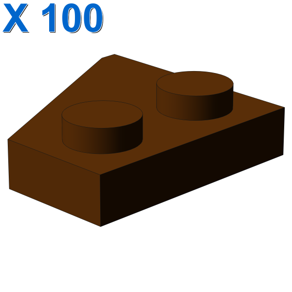 RIGHT PLATE 2x2 27DEG X 100