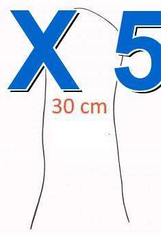 String 30 cm (no studs) X 50