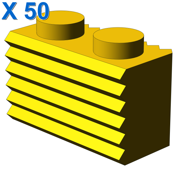 PROFILE BRICK 1X2 X 50