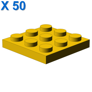 PLATE 3X3 X 50