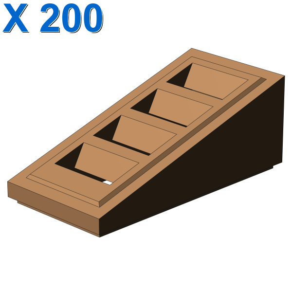 ROOF TILE W. LATTICE 1x2x2/3 X 200