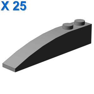 BRICK 1X6 W/BOW X 25