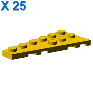 LEFT PLATE 3X6 W ANGLE X 25