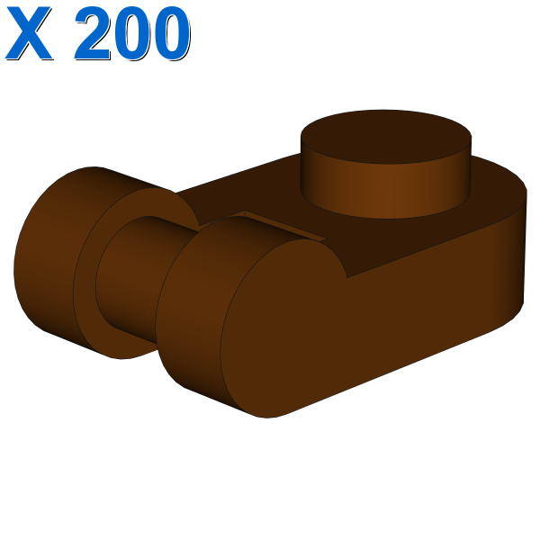 PLATE 1X1 ROUND W/3.2 SHAFT X 200