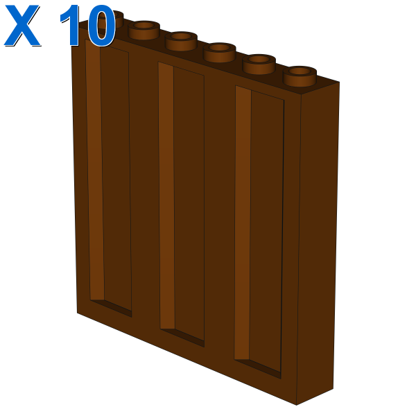 Panel 1 x 6 x 5 Corrugated X 10