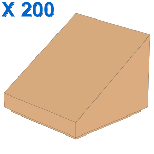 ROOF TILE 1X1X2/3, PC X 200