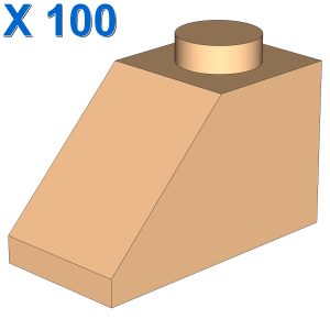 ROOF TILE 1X2/45° X 100