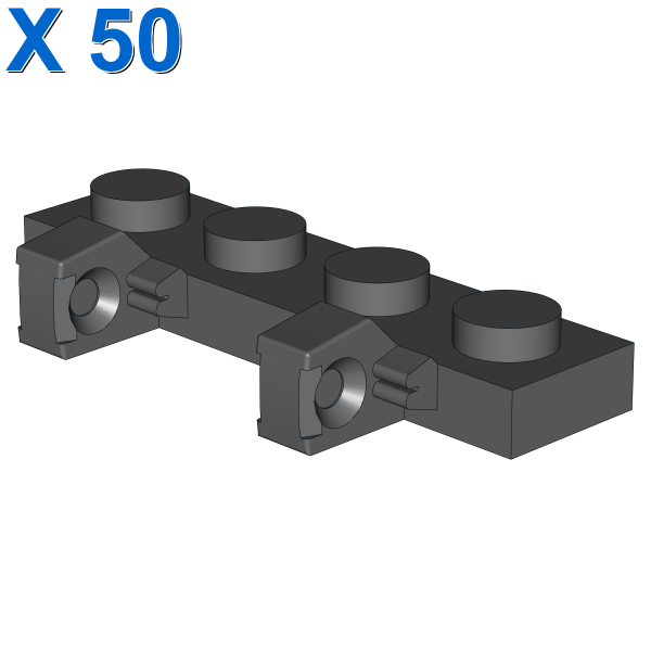 PLATE 1X4 W/STUMPS VERTICAL X 50