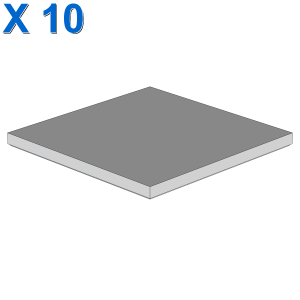 FLAT TILE 6X6 X 10