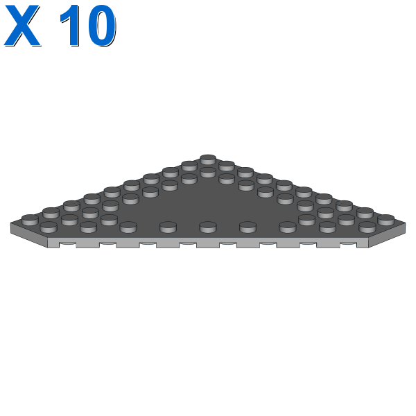 CORNER PLATE 10X10 X 10