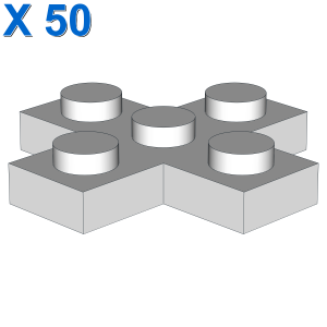 PLATE 3X3, CROSS X 50