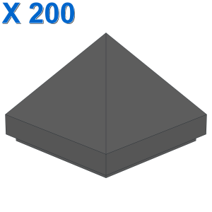 PYRAMIDE RIDGED TILE 1X1X2/3 X 200