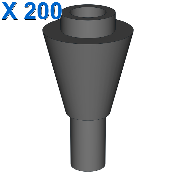 CONE 1X1 INVERTEDE W. SHAFT X 200