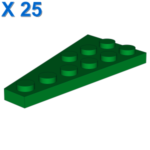 RIGHT PLATE 3X6 W. ANGLE X 25