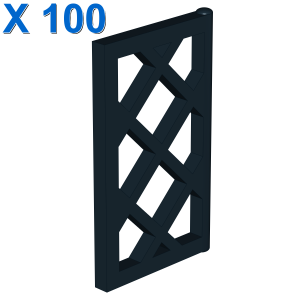 WINDOW 2X3 W. LATTICE X 100