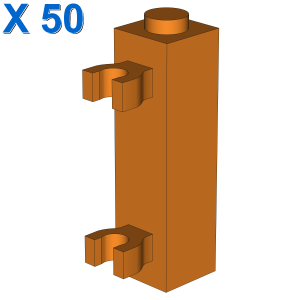 BRICK 1X1X3 W. 2 GRIP X 50