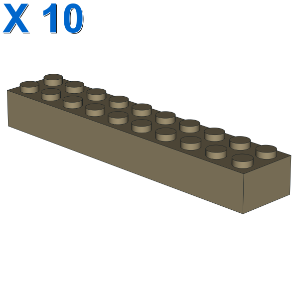 BRICK 2X10 X 10