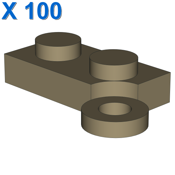 HINGE PLATE 1X2 II X 100