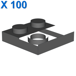 Plate 2x2 w. stump/top X 100