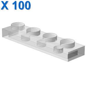 PLATE 1X4 X 100