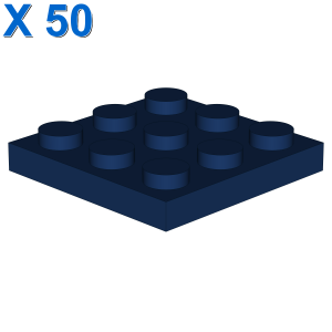 PLATE 3X3 X 50