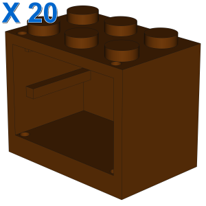 CUPBOARD 2X3X2 X 20