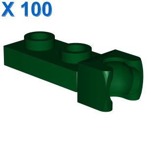 PLATE 1X2 BALL CUP / FRICTION END X 100