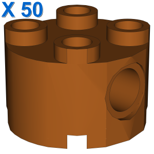 BRICK 2X2 ROUND WITH HOLE Ø4,85 X 50