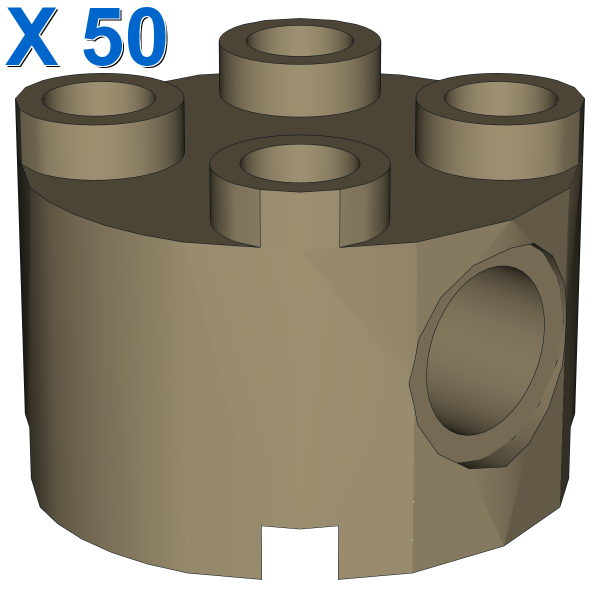 BRICK 2X2 ROUND WITH HOLE Ø4,85 X 50